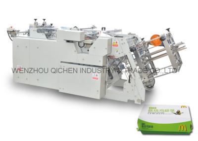 China Cardboard Boxes Tray Making Machine For Hot Sealing / Glue Sealing for sale