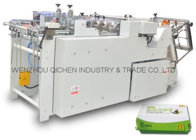 China Paper Food Container Folder Gluer Machine /  Corrugated Box Making Machine for sale