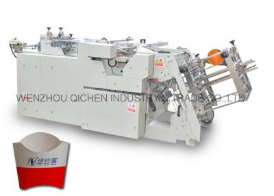 China Paperboard Food Container / Lunch Box Making Machine Low Noise for sale