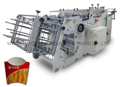 China Automatic Box Making Machine To Make Disposable Food Pail Box Max 180 pcs /min for sale