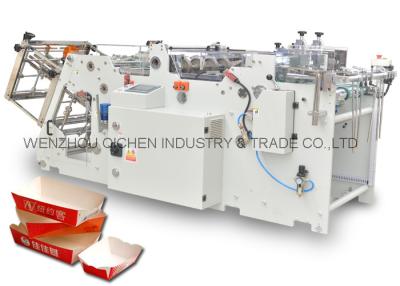 China Corrugated Box Folder Gluer Tray Making Machine Full Automatic for sale