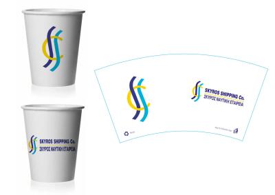 China Personalized Printed Paper Cups , High Capacity Paper Soup Cups for sale