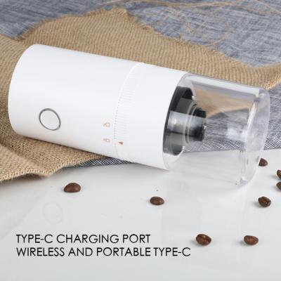 China RV Low Noise Pure Copper Motor Core Ceramic Grinding Electric Coffee Grinding Coffee Grinder Portable Mini Coffee Grinder for sale