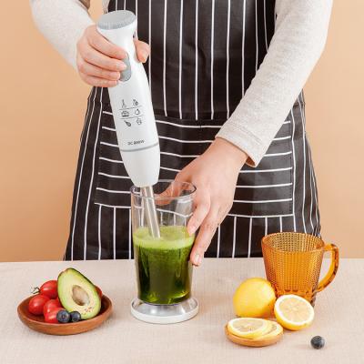 China Multi-Functional DC Motor Low Noise Portable Smoothie Juicer Heavy Duty 2 Speeds 500W Hand Stick Blender for sale