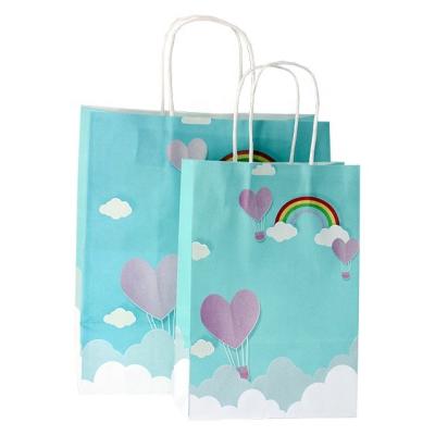 China Recycled Materials OEM China Promotional Stock Paper Bag Printed Luxury Wholesale Gift Paper Shopping Bag Manufacturer for sale