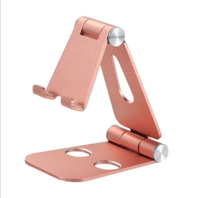 China Multi Adjustable Foldable Adjustable Angle 3mm Thickness Smart Cell Mobile Desktop Phone Aluminum Tablet Stand For iPad For iPhone MCX-Z26 for sale