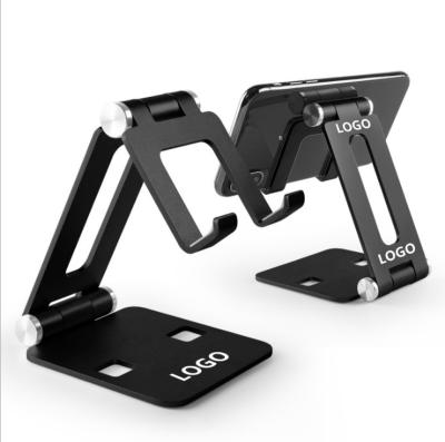 China Amazon New Dual Adjustable Aluminum Cell Phone Stand Adjustable Mobile Phone Stand For Desk Compatible For iPhone 12 pro Max MT700 for sale