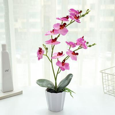 China New high simulation flower Phalaenopsis bonsai makers directly for artificial flower simulation creative factories for sale