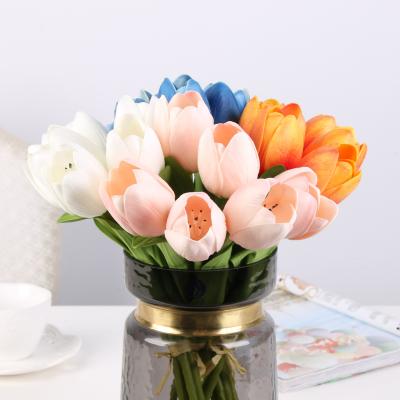 China High simulation flower Tulip Bouquet 6 head of foreign trade border express wholesale flowers for sale