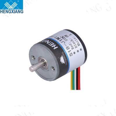 China Solid Shaft Type Incremental Rotary Encoders Speed ​​Sensor S18 Series Characteristic 18 Mm Size 1600ppr Encoder for sale