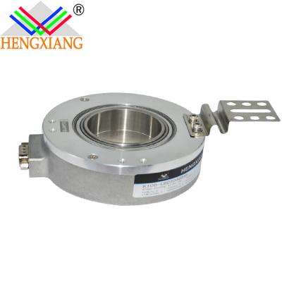 China Position Sensor Hengxiang K100 Encoder Rotary Potentiometer 10k Distance Shaft Encoder ABZ Measurement Hollow Phase , PNP Output for sale