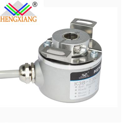 China rotary encoder K38 position sensor 6mm hollow shaft elevator door encoder rotary incremental sensor GZT4-GHT4 2048ppr for sale