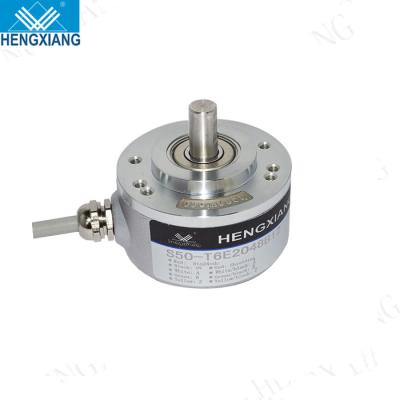 China S50 Rotary Encoder 500ppr Solid Rotary Encoder Revolution 500ABZ Shaft 10mm S50 Rotary Encoder for sale