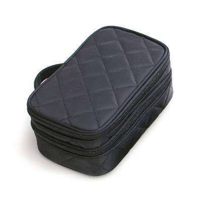 China Fashion Luxury Beauty Makeup Bags Zipper Closure Cosmetic Make Up Case Bag For Ladies for sale