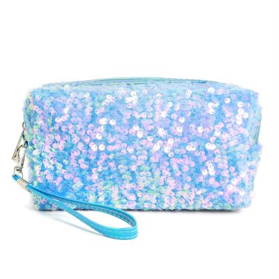 China Fashion Fashion Makeup Bag Order Pink Glitter Cosmetic Bag Custom for sale