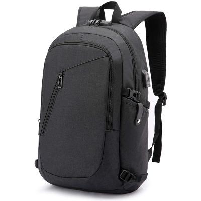 China With Logo Luxury Business Bags Travel USB Polyester Custom Slim Waterproof 15.6 Inch Gaming Laptop Backpack For Men And Women for sale