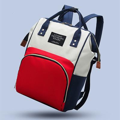 China With USB 2022 Fashion Best Quality Manufacturers Wholesale Designer Luxury Baby Mommy Tote Traveling Diaper Bags Waterproof Backpack for sale