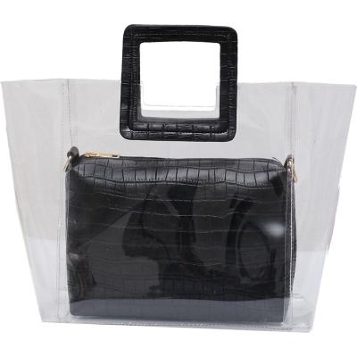 China Other Fashion High Quality Lady Luxury Designers Brand Women Bag Sets 2 Pcs In 1 PU Set Handbags For Girls for sale