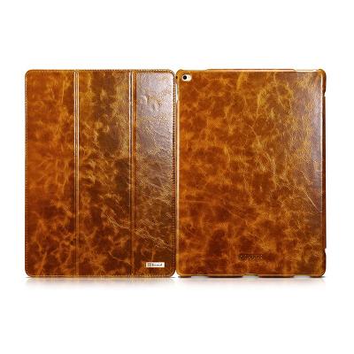 China ICARER Genuine Leather Waxproof High Quality Vintage Oil Folio Case iPad 9.7 inch Pro 12.9 inch for sale