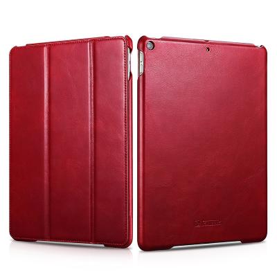 China High Protective Genuine Leather Case For iPad Air 10.5 Inch Folding Smart Sleep / Awake Cover For New Apple Air 10.5 for sale