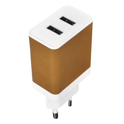 China 2019 ABS Leather Factory Supply 5V 1A USB Travel Adapter Wall USB Charger for sale