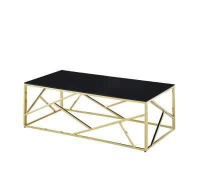 China Modern Nordic Chinese Gold Stainless Steel Side Lift Mirror Mid Century Luxury Metal Led Table and Modern Gold Coffee Table for sale