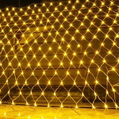 China 2x2M 3x2M 6x4M LED Net Mesh Fairy String Light Garland Window Curtain Christmas Fairy Light Wedding Party Holiday Light for sale