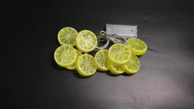 China LED Lemon Garland Orange Slices String Light Yard Wedding Home Party Bedroom Decoration Battery Operated Lamps Holiday lighting for sale