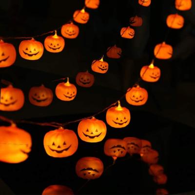 China Halloween Pumpkin Lanterns String Lights for Holiday Decorations Hanging Pumpkin Lanterns Indoor&Outdoor for Bedroom Patio Room for sale