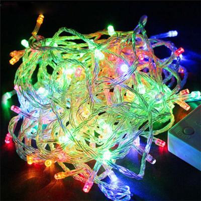 China holiday Led christmas lights outdoor 100M 50M 30M 20M 10M led string lights decoration for party holiday wedding Garland for sale