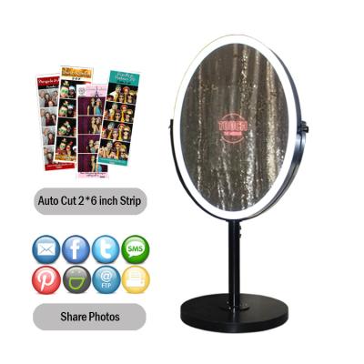 China Manufacturer Direct Indoor 23.6 Inch Ring Light Oval Mirror Photo Booth For Party for sale