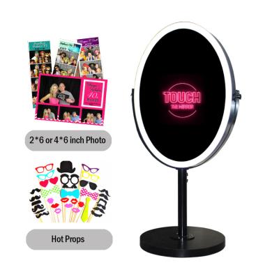 China Full Indoor Oval Mirror Photobooth from Kit Party Rental Business for sale