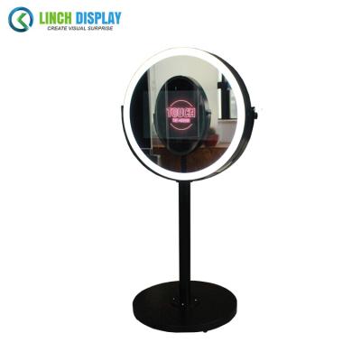 China Indoor Discount 24 Inch Portable Selfie Mirrors With Magic Props for sale