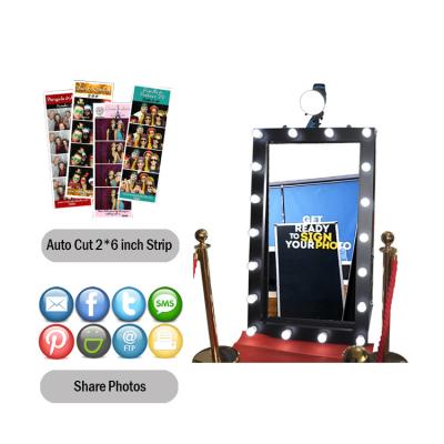 China Indoor Happy Party Automatic Digital DIY Mirror Photo Booth Props Machine for sale