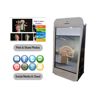 China Hot Sale Indoor Lightweight Touch Screen Selfie Mirror Magic Photo Booth for sale