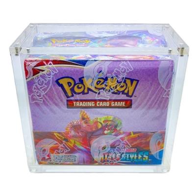 China High Transparency Acrylic Hot Selling Custom Acrylic Display For Anime Elves Booster Box for sale