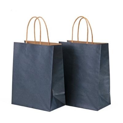 China Recycled Materials China Hot Sale Accept Custom Brand Luxury Gift Kraft Paper Shopping Bag for sale