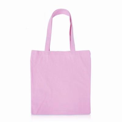 China Eco-Friendly 100% Natural 100% Cotton Canvas Shopping Tote Bags Reusable Grocery Bags With Custom Printed Logo for sale