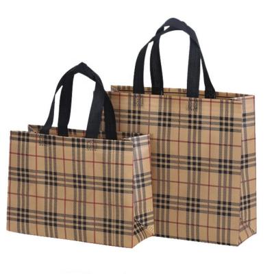 China Customized Handled Customized Woven Nonwoven Bags With Various Pattern for sale