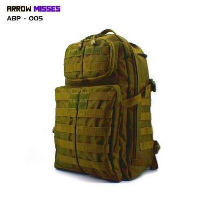 China Arrow Waterproof Misses - ABP - 005 - Customized Military Rucksack 1000D Nylon Tactical Rucksack Durable Hiking Rucksack for sale