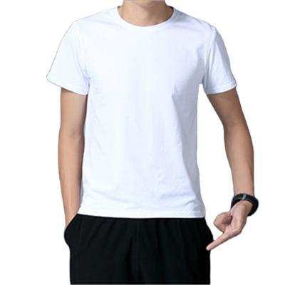 China South East Asia Market Low Price Round Neck T-shirt Hot Selling Anti-Shrink White Black OEM for sale