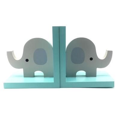 China Home Decoration Gift Wooden Animal Book End Stand Holder Book End for Kids for sale