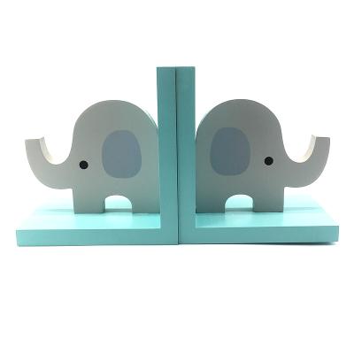 China Home Decoration Book End Stand Holder Hot Selling Wooden Animal Book End for sale