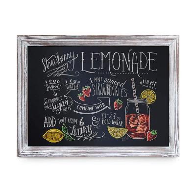 China Hot Sale Mini Chalkboards Signs MDF Amazon Mini Chalkboard Signs For Store Party Menu Signs for sale