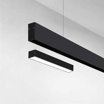 China Contemporary High Quality Commercial Use 35 Board Dali Dimmable Low Voltage Embedded Sandblasting Rail Slim Black Magnetic Light Led Track for sale