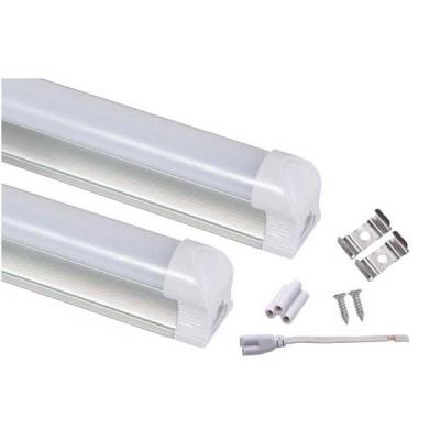 China Warehouse Pancake LED Tube T8 Emergency Tube Light CE For Supermarket for sale