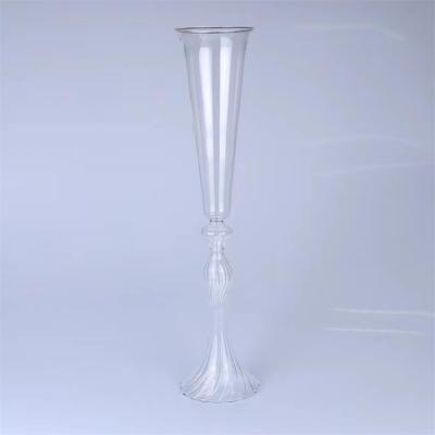 China Cylindrical Glass Vase Mini Talk Glass Contemporary Explosion Tube New Product Vase for sale