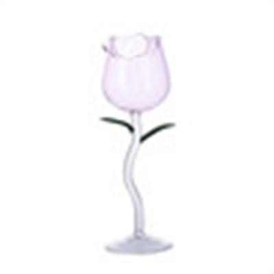 China Top Quality Glass Clear Cup Rose Wine Glass Women Cocktail Glass Cup for sale