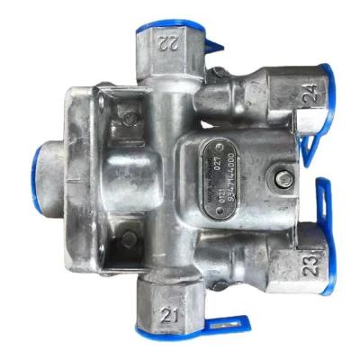 China Auto Brake Parts European Truck Spare Parts Four Circuit Protection Valve OEM Ae4609 Ii37460 81521516095 9347144000 For Man Truck for sale