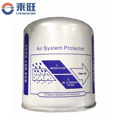 China Truck Truck Air Dryer 4324100202 1391510 4324102227 Cartridges ASP Air Protector Wabco Air Dryer Filter for sale